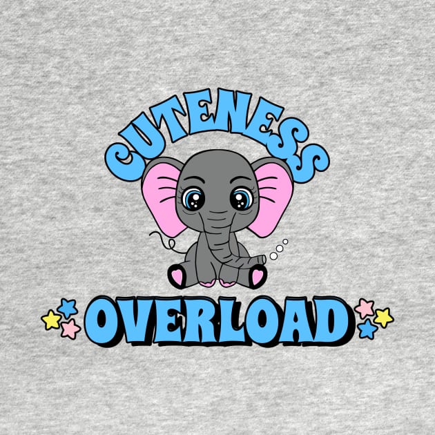 CUTENESS Overload Funny Elephant. by SartorisArt1